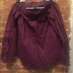 Off Shoulder Top purple